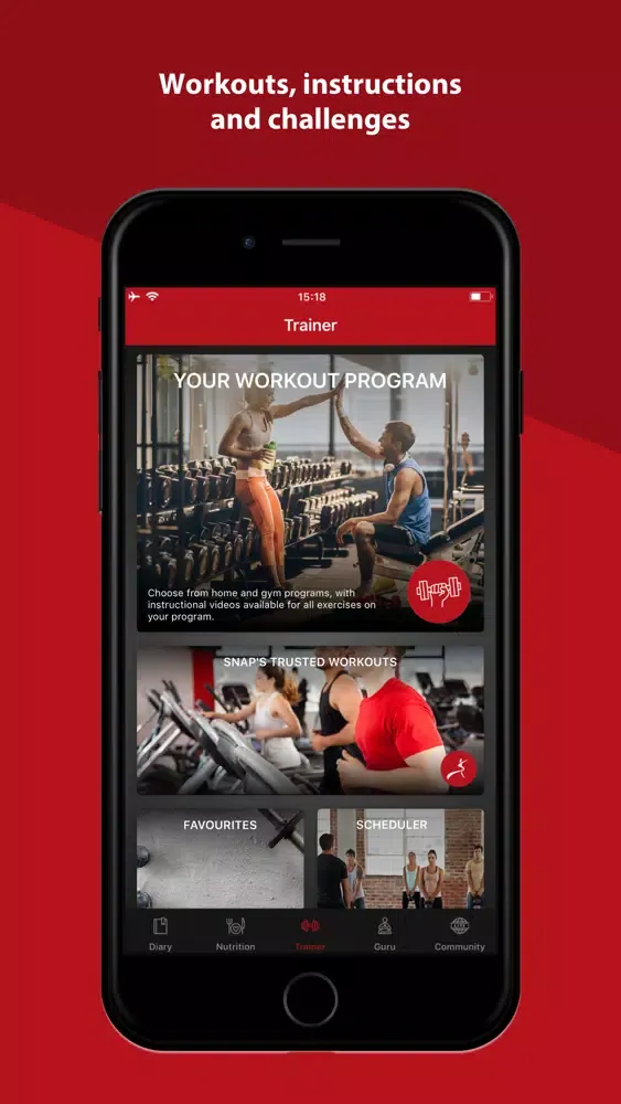 Snap Fitness Challenge Ekran Görüntüleri