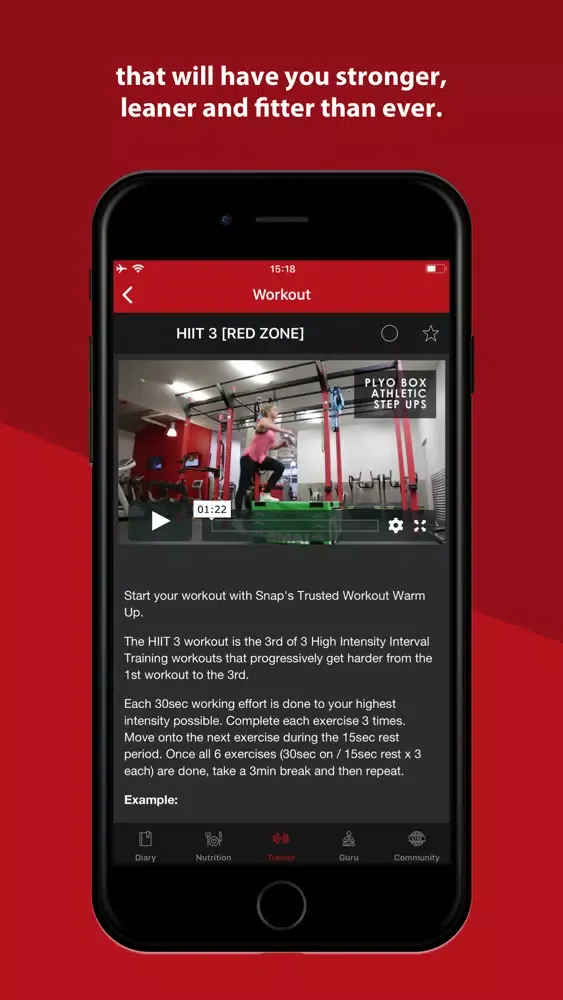 Snap Fitness Challenge Ekran Görüntüleri