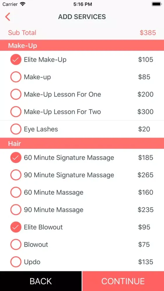NOMI Beauty - Beauty Services應用截圖