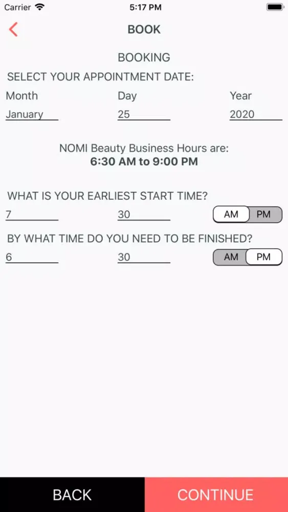 NOMI Beauty - Beauty Services應用截圖