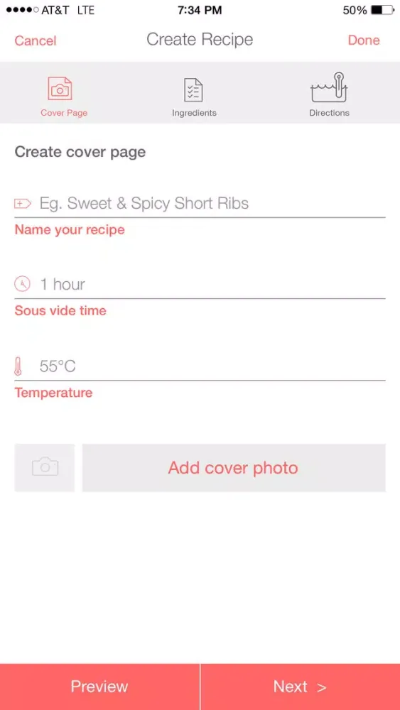 Tender - Sous Vide Recipes應用截圖