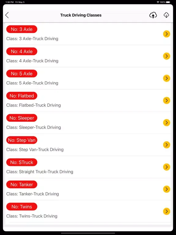 Capturas de pantalla de LiveScore Truck Driving iPad 