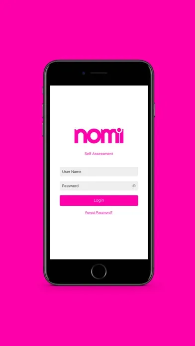Nomi Self Assessment سکرین شاٹس