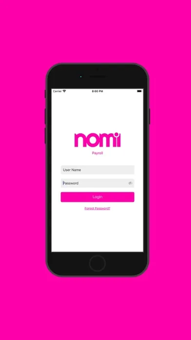 Nomi Payroll 스크린샷
