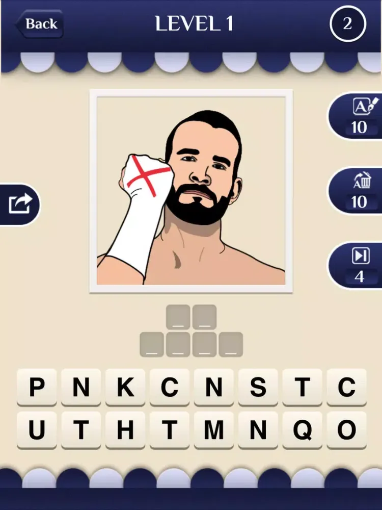 تصاویر Wrestler Quiz - guess the famous wrestling stars name from a picture iPad 