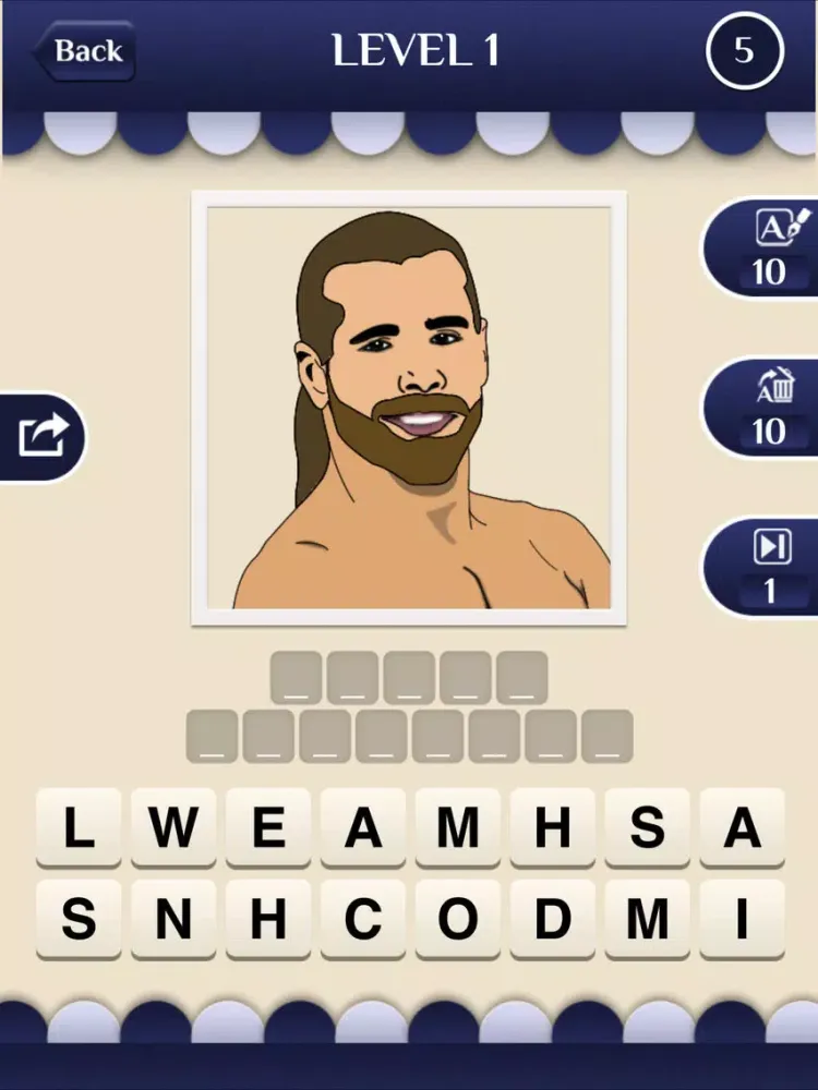 تصاویر Wrestler Quiz - guess the famous wrestling stars name from a picture iPad 