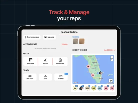 Roofing Redline iPad  স্ক্রিনশট