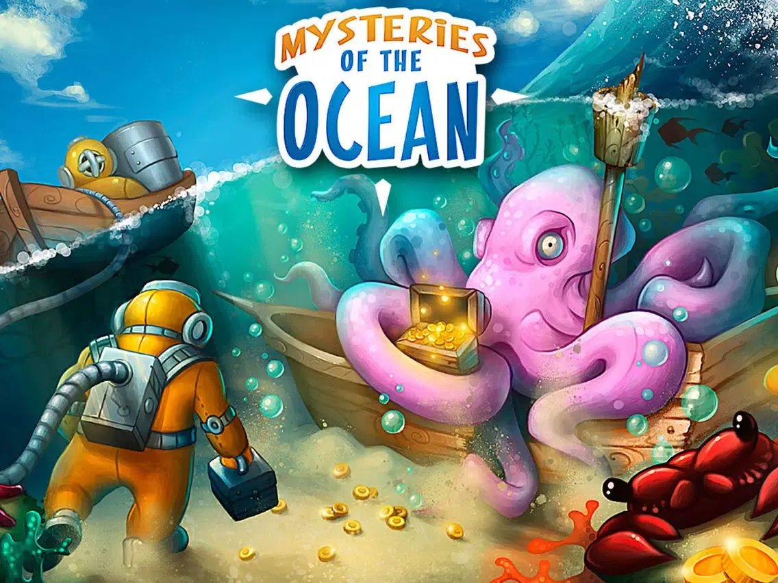 Tangkapan skrin Mysteries of the Ocean iPad 