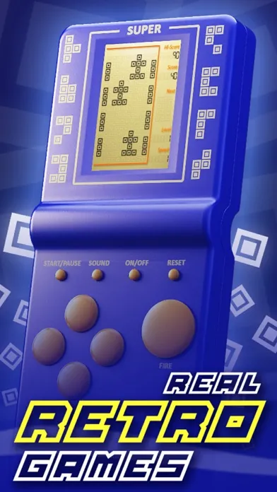 Capturas de tela do Real Retro Games