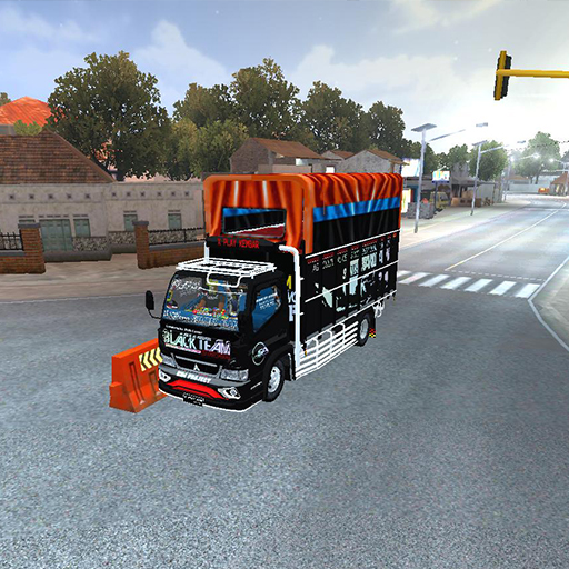Black Team Truck 15 Bussid