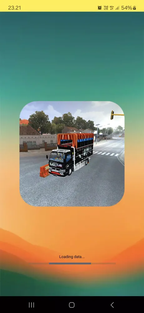 Tangkapan layar Black Team Truck 15 Bussid