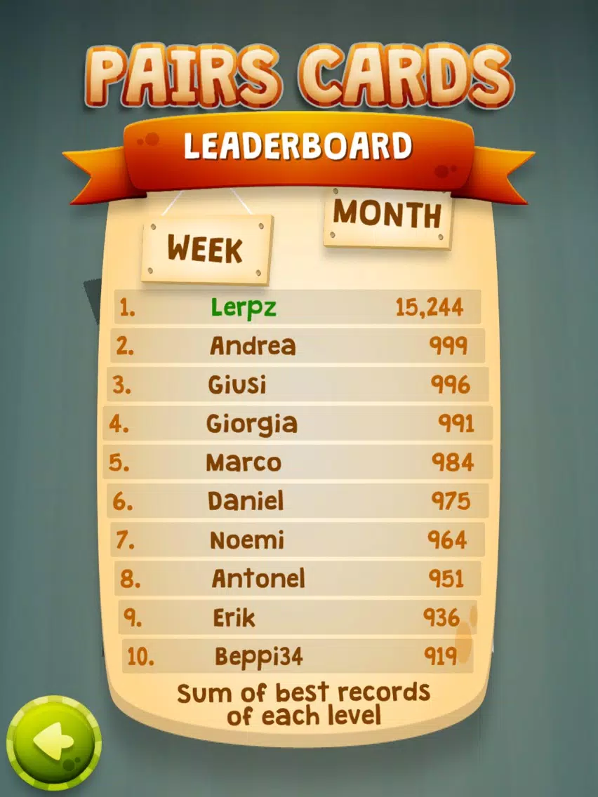 Zrzuty ekranu Pairs Card Match iPad 