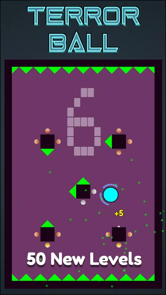 TerrorBall - Ball Puzzle Game स्क्रीनशॉट