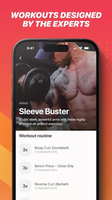 Zrzuty ekranu Bolt – Workout & Strength Log