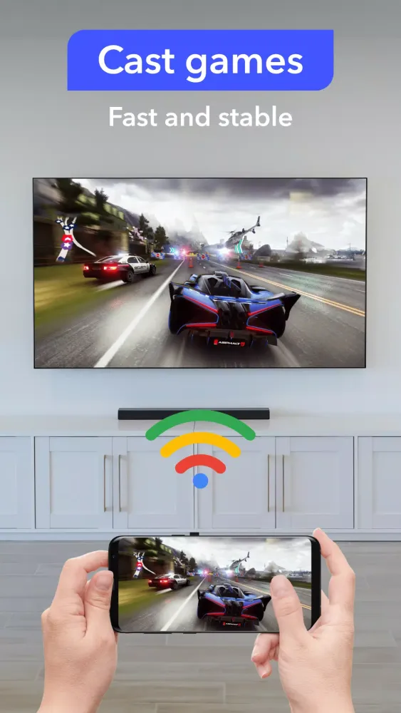ภาพหน้าจอของ Cast TV Screen Mirroring Pro