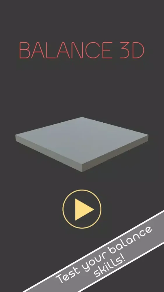 Balance 3D - Fun puzzle arcade game应用截图