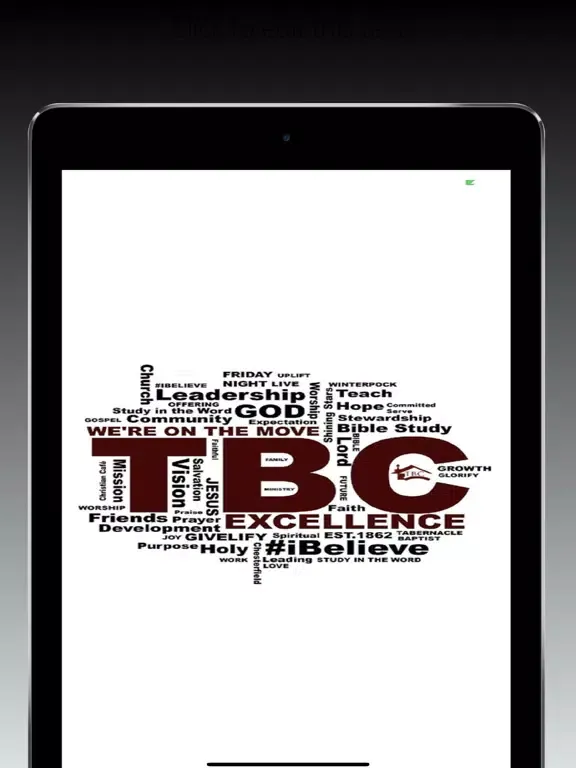 TBC Chesterfield iPad  Screenshots