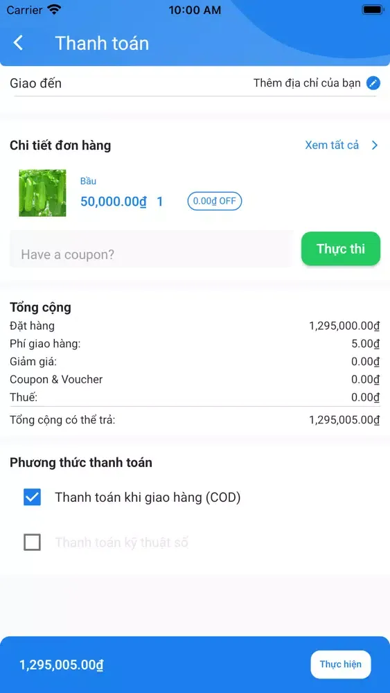 Tangkapan skrin Nông Trại Lực Điền