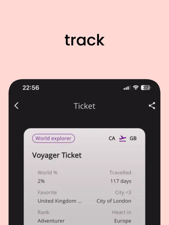 Скриншоты Voyager - The travelers diary iPad 