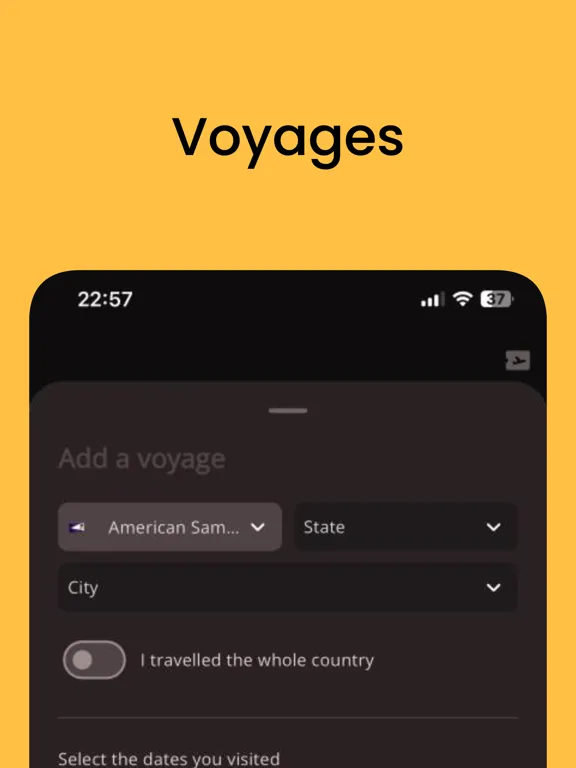 Скриншоты Voyager - The travelers diary iPad 