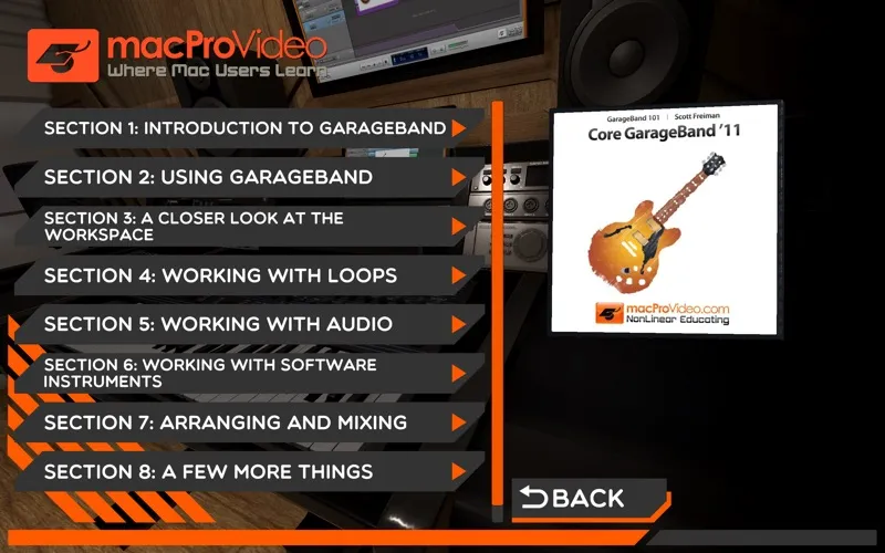 mPV Course For Garageband '11应用截图