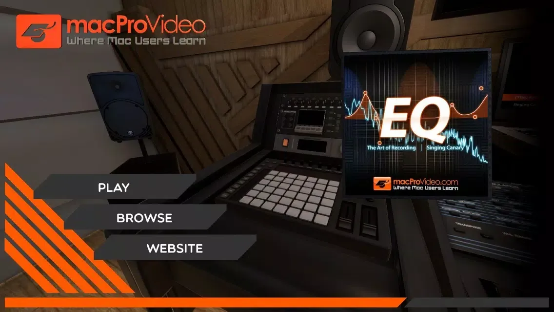Capturas de tela do Art of Audio Recording EQ 203
