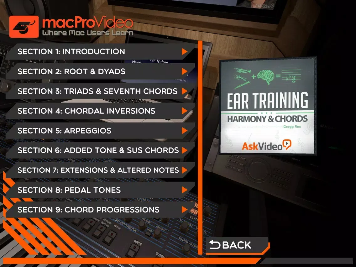 Harmony and Chord Progressions iPad  Screenshots