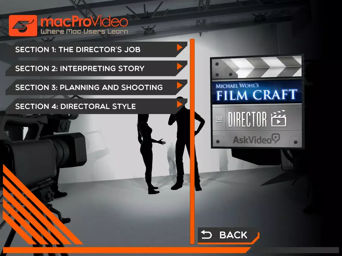 Capturas de pantalla de Film Craft 103 The Director iPad 