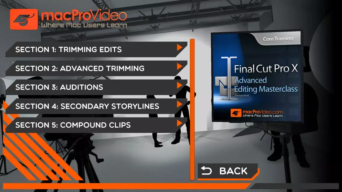 Advanced Editing Masterclass スクリーンショット