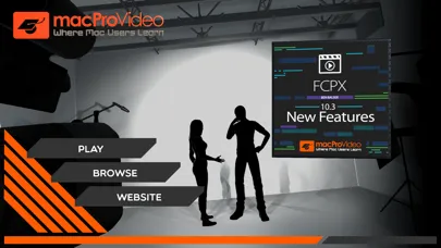 Screenshot di FCPX 10.3 New Features
