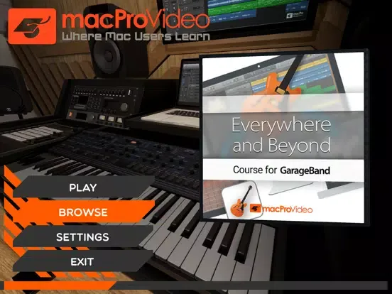 Tangkapan skrin Beyond Course for Garageband iPad 
