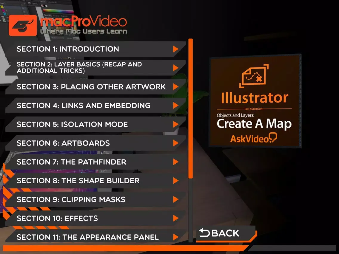 Create A Map Course iPad  Screenshots