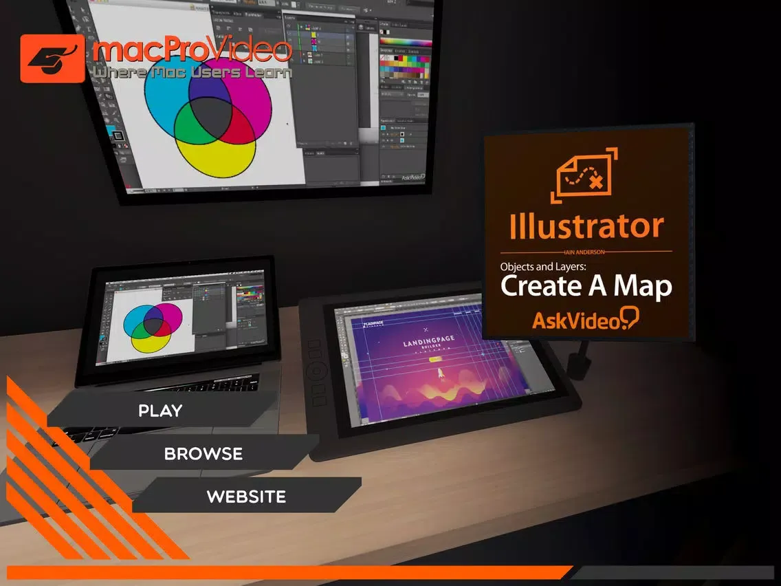 Create A Map Course iPad  Screenshots
