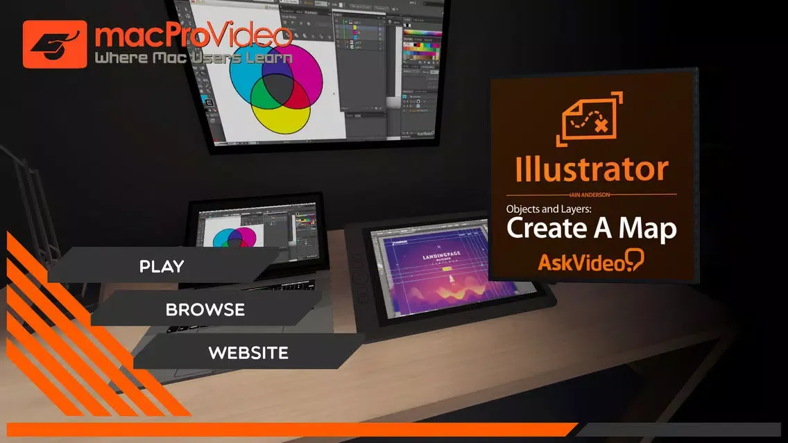 Create A Map Course Screenshots