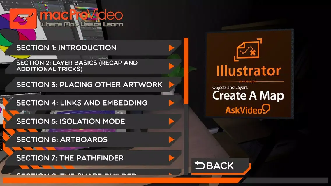 Create A Map Course Screenshots