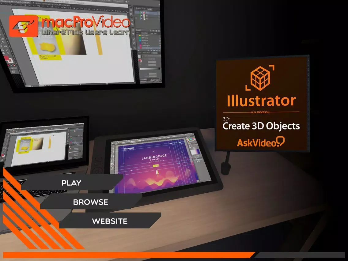 ภาพหน้าจอของ Create 3D Objects Course iPad 