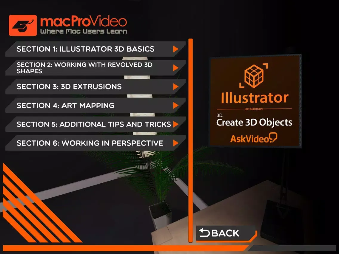 ภาพหน้าจอของ Create 3D Objects Course iPad 