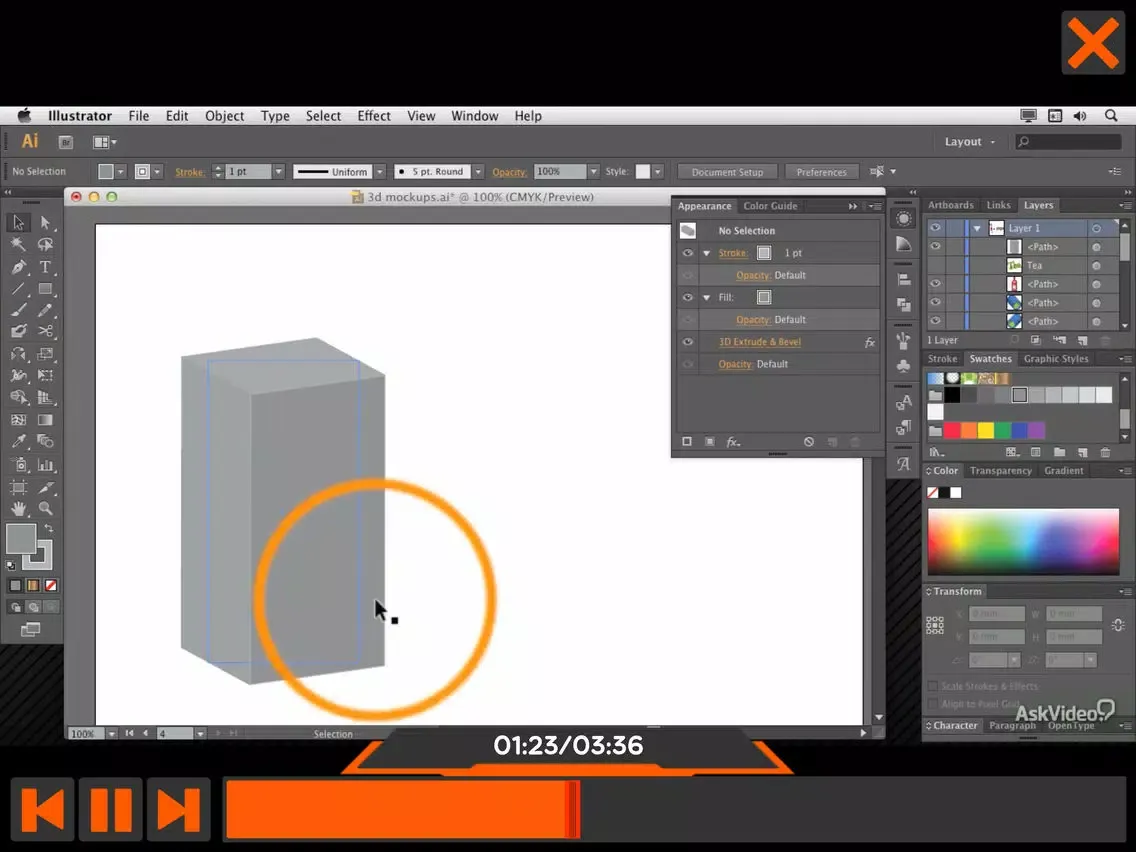 ภาพหน้าจอของ Create 3D Objects Course iPad 