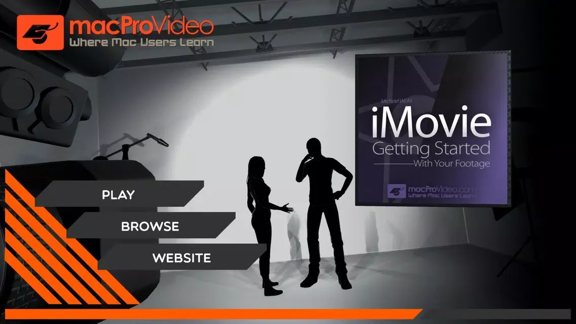 Zrzuty ekranu Footage Course For iMovie