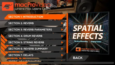 Captures d'écran de Spatial Effects Recording