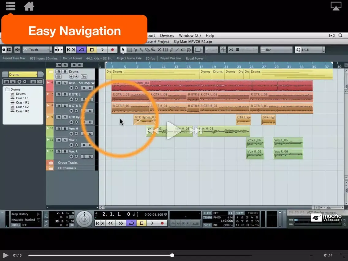 Course For Cubase 6: Production Basics iPad 应用截图