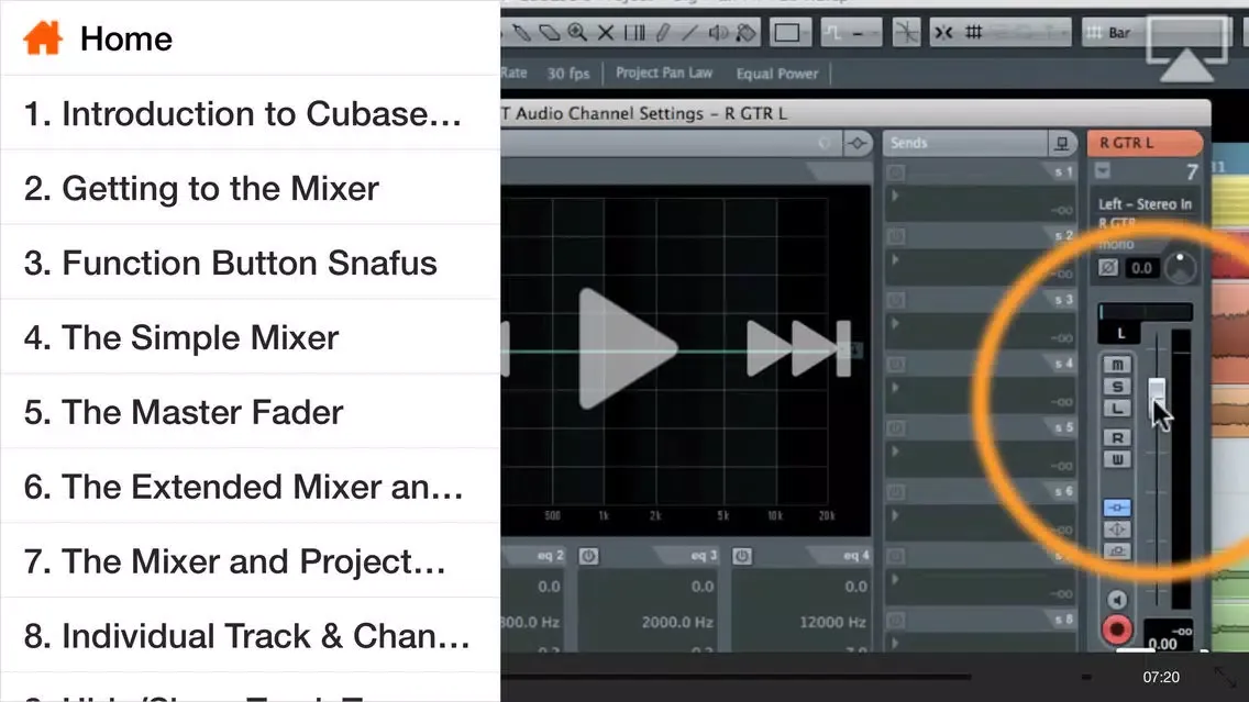 Course For Cubase 6: Production Basics应用截图