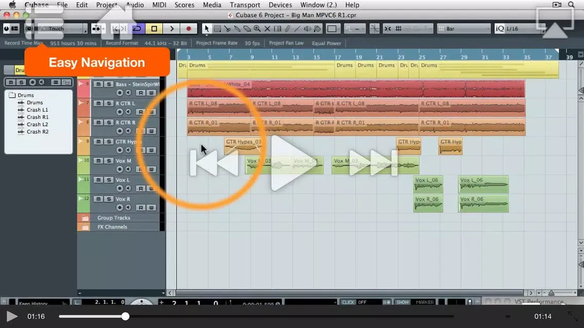 Course For Cubase 6: Production Basics应用截图