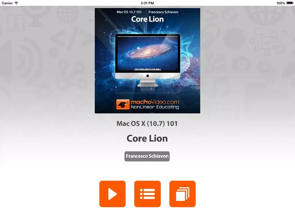 Course For Mac OS X 10.7 101 - Core Lion iPad  スクリーンショット