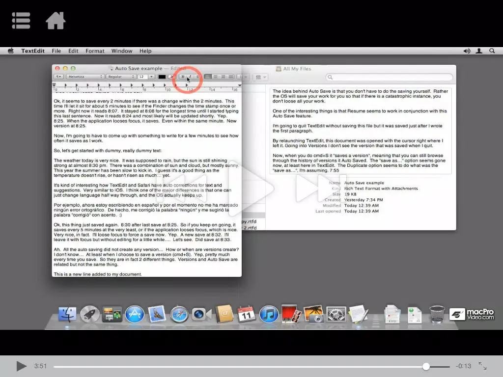 Course For Mac OS X 10.7 101 - Core Lion iPad  スクリーンショット