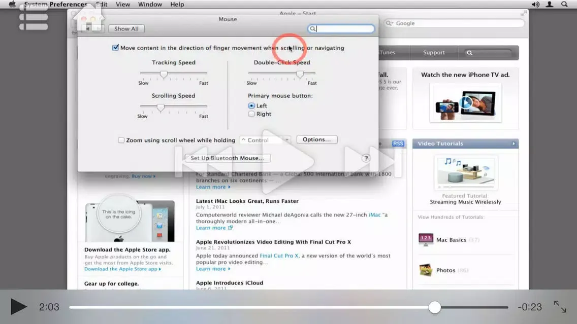 Course For Mac OS X 10.7 101 - Core Lion スクリーンショット