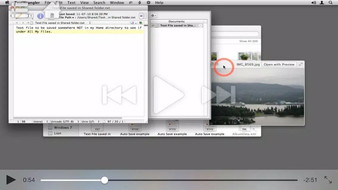 Course For Mac OS X 10.7 101 - Core Lion スクリーンショット