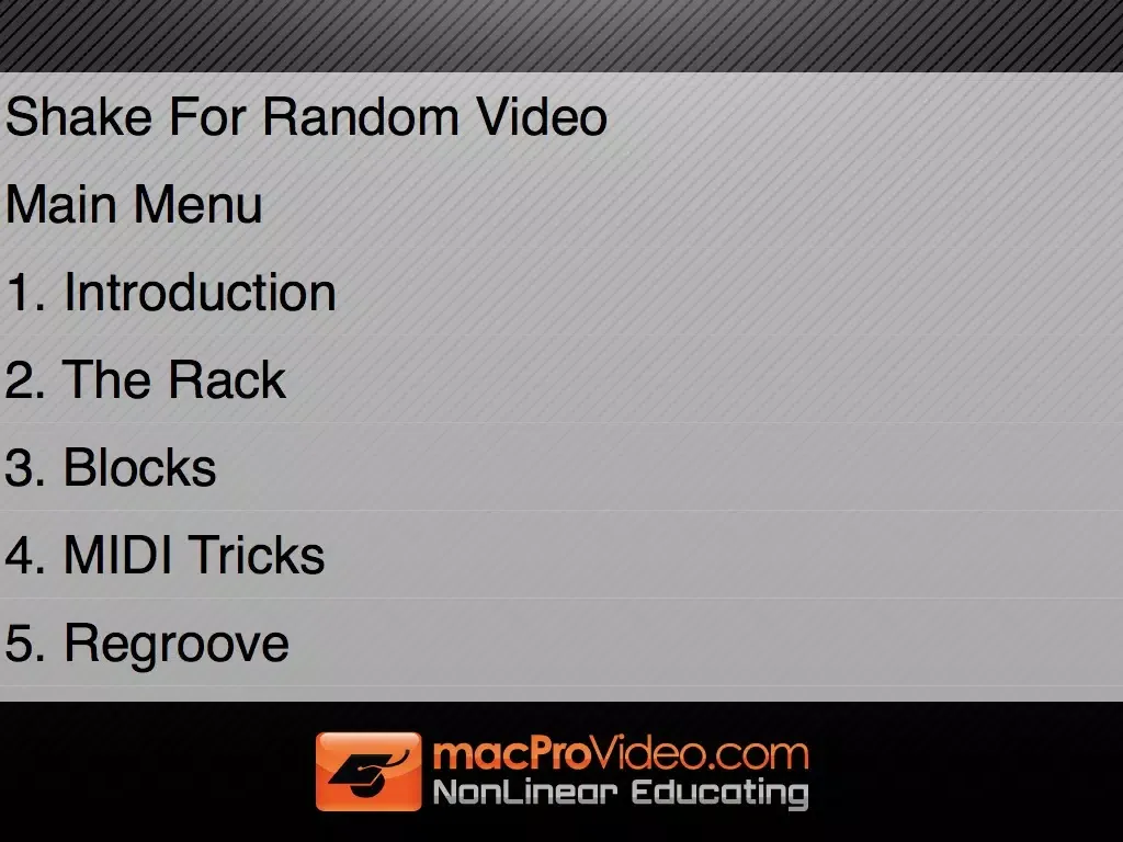 Скриншоты Course For Reason 6 101 - Quick Start Guide iPad 