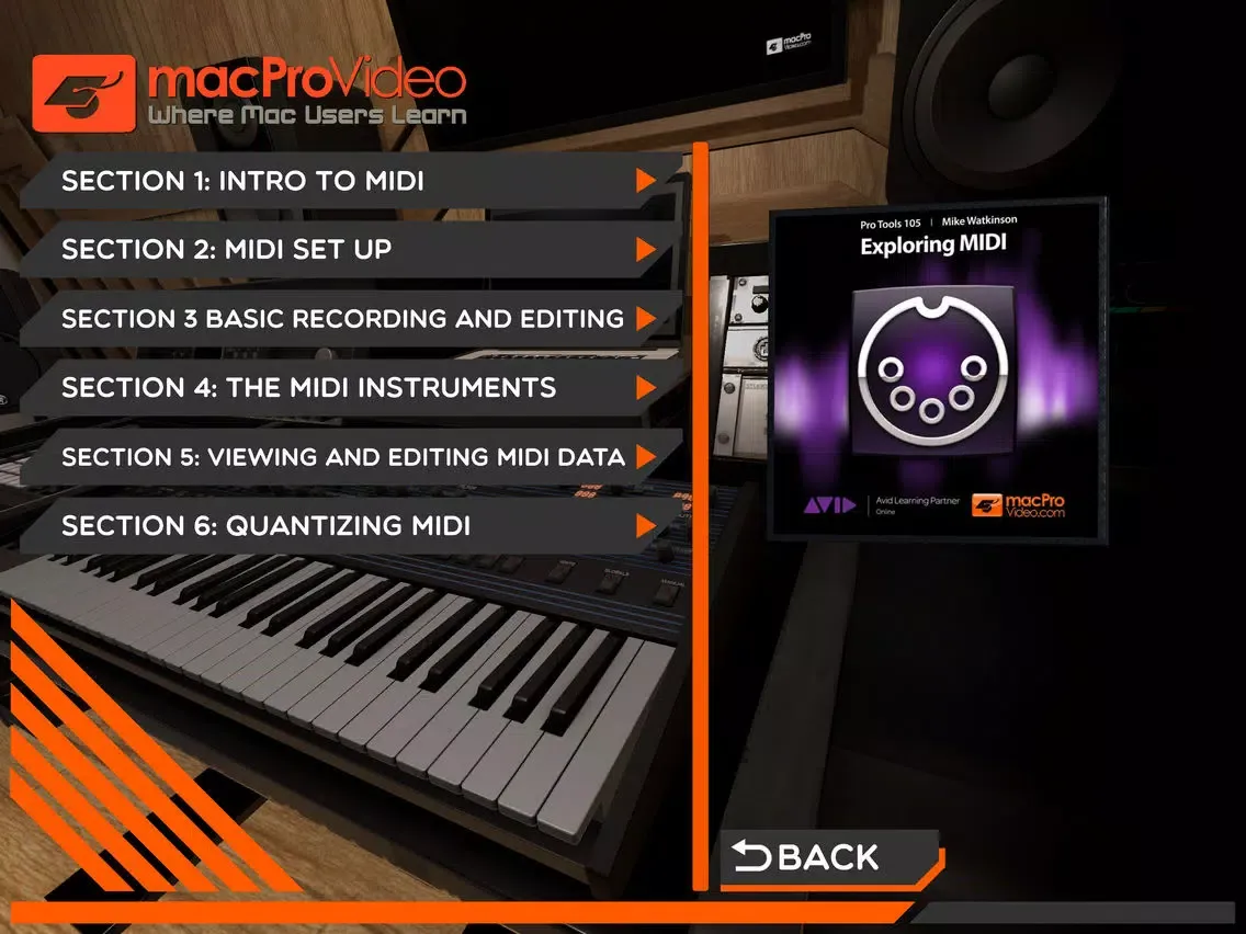 mPV Exploring MIDI Course 105 iPad  Ekran Görüntüleri