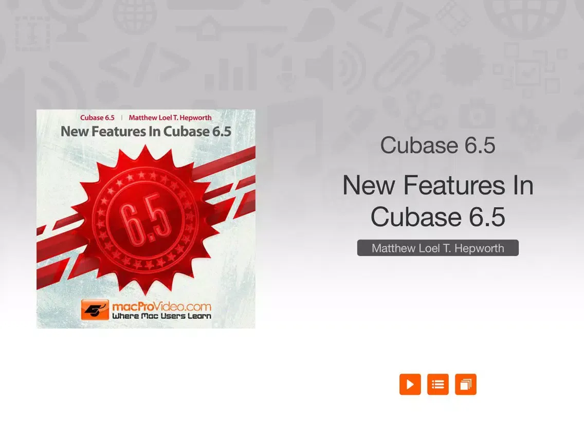 Screenshot di Course For Cubase 6.5 - New Features In Cubase 6.5 iPad 